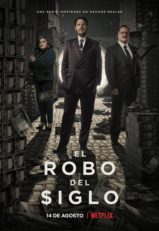 1000 piece jigsaw puzzle for tv poster: El robo del siglo
