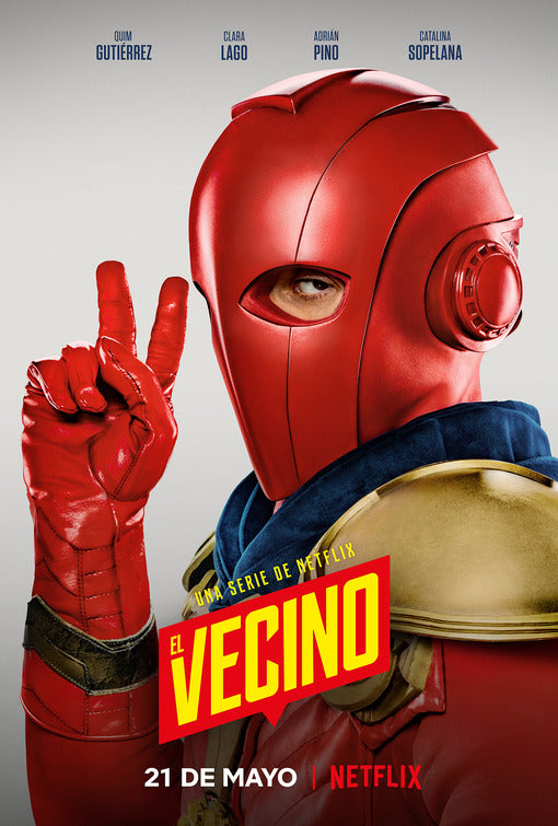 1000 piece jigsaw puzzle for tv poster: El vecino, ver3