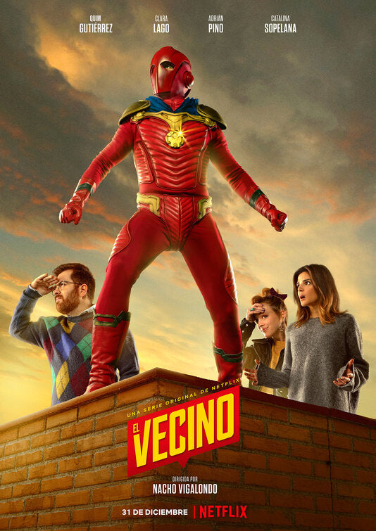 1000 piece jigsaw puzzle for tv poster: El vecino, ver6