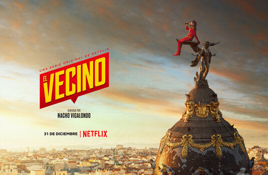 1000 piece jigsaw puzzle for tv poster: El vecino, ver9
