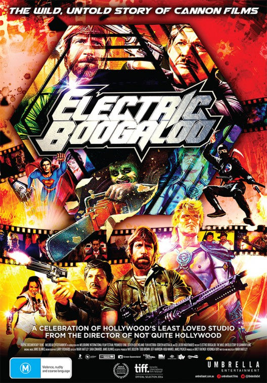 1000 piece jigsaw puzzle for the movie poster: Electric Boogaloo: The Wild, Untold Story of Cannon Films (2014)