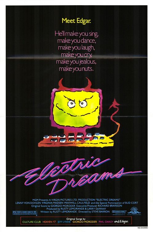 the movie poster: Electric Dreams (1984)