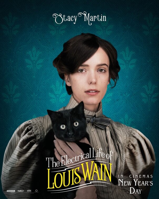 1000 piece jigsaw puzzle for the movie poster: The Electrical Life of Louis Wain (2021) ver5