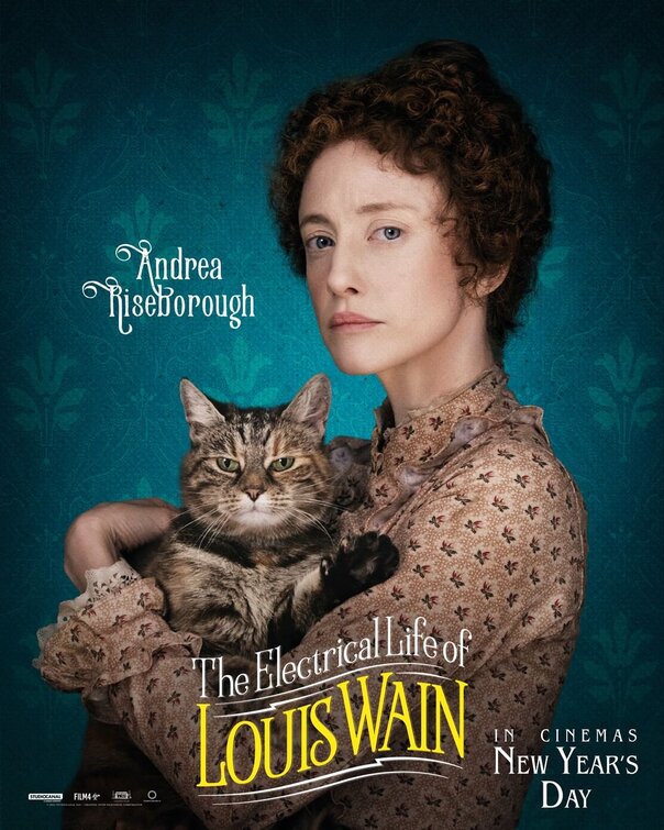 1000 piece jigsaw puzzle for the movie poster: The Electrical Life of Louis Wain (2021) ver7