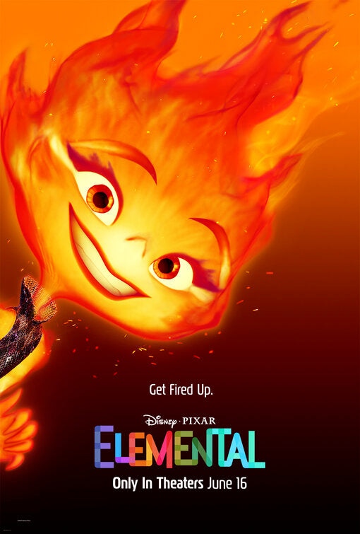 1000 piece jigsaw puzzle for the movie poster: Elemental (2023) ver3