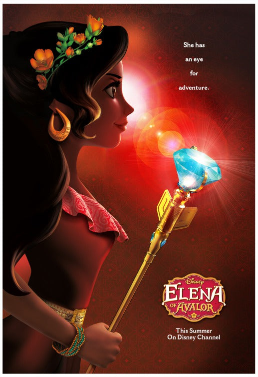 1000 piece jigsaw puzzle for tv poster: Elena of Avalor, ver3