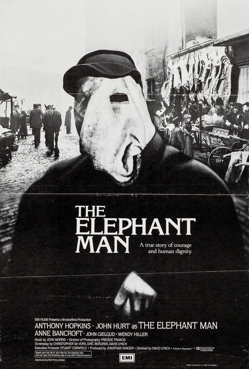 1000 piece jigsaw puzzle for the movie poster: The Elephant Man (1980) ver2