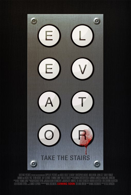 1000 piece jigsaw puzzle for the movie poster: Elevator (2011)