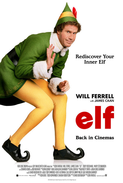 1000 piece jigsaw puzzle for the movie poster: Elf (2003) ver6