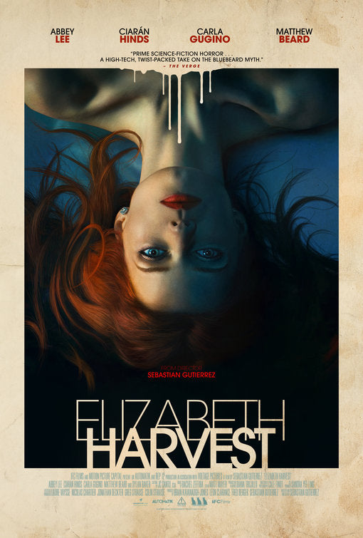 1000 piece jigsaw puzzle for the movie poster: Elizabeth Harvest (2018)