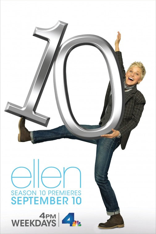 1000 piece jigsaw puzzle for tv poster: The Ellen DeGeneres Show