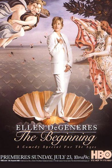 1000 piece jigsaw puzzle for tv poster: Ellen DeGeneres: The Beginning