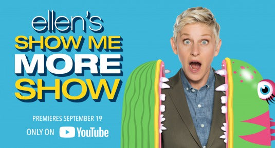 1000 piece jigsaw puzzle for tv poster: Ellen's Show Me More Show