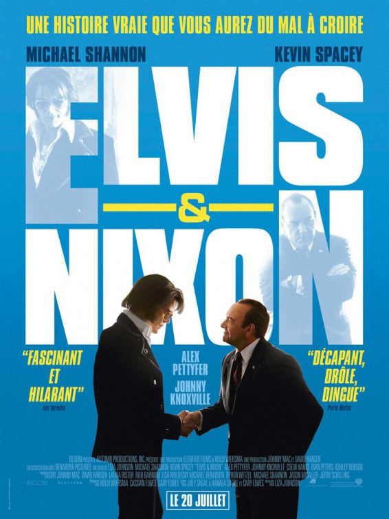 1000 piece jigsaw puzzle for the movie poster: Elvis & Nixon (2016) ver4