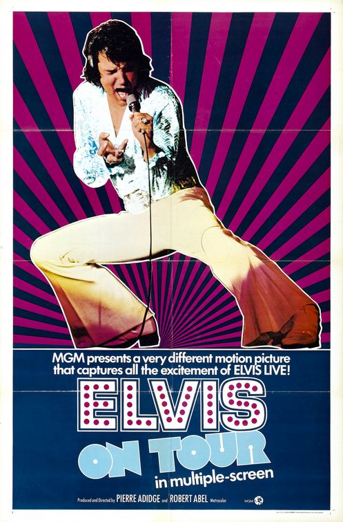 the movie poster: Elvis on Tour (1972)