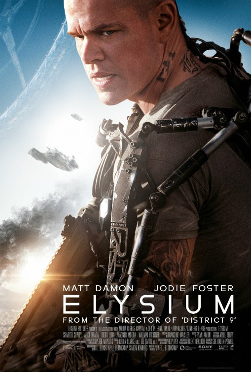 1000 piece jigsaw puzzle for the movie poster: Elysium (2013) ver2