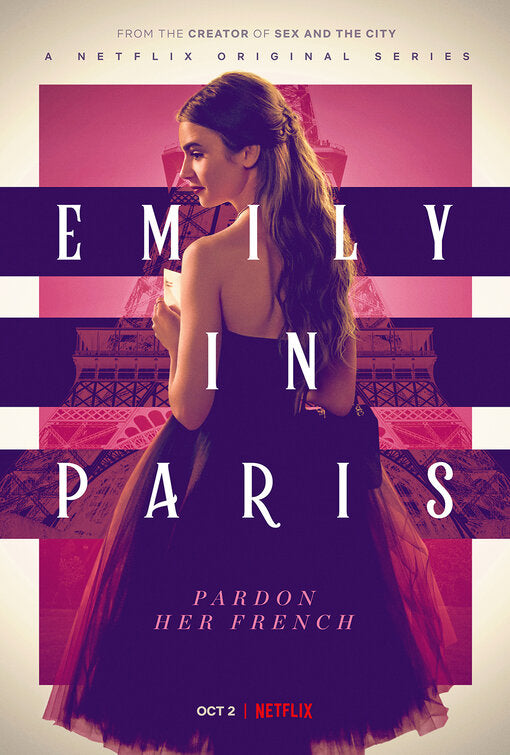 1000 piece jigsaw puzzle for tv poster: Emily in Paris