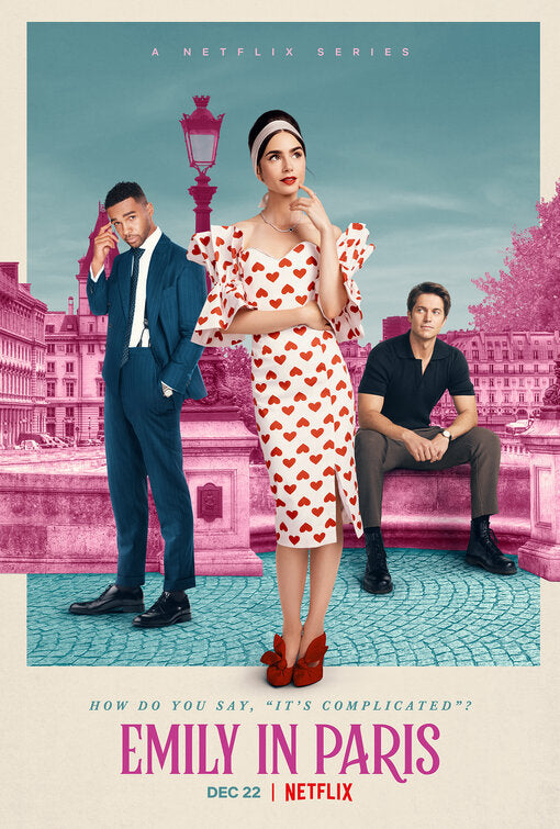 1000 piece jigsaw puzzle for tv poster: Emily in Paris, ver14