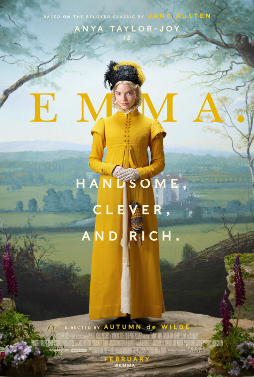 1000 piece jigsaw puzzle for the movie poster: Emma. (2020)
