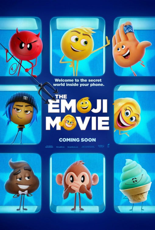 1000 piece jigsaw puzzle for the movie poster: The Emoji Movie (2017) ver10