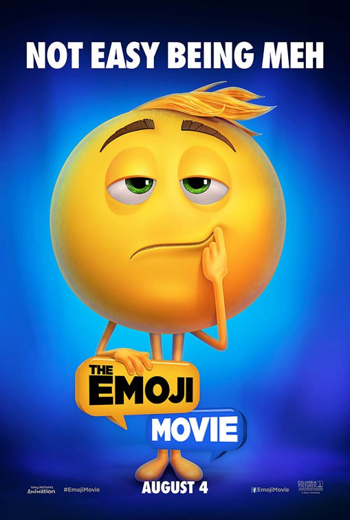 1000 piece jigsaw puzzle for the movie poster: The Emoji Movie (2017) ver4