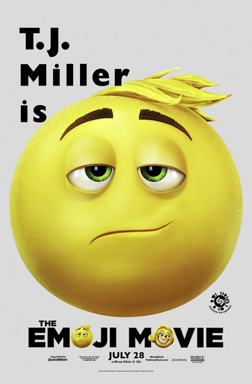 1000 piece jigsaw puzzle for the movie poster: The Emoji Movie (2017) ver8