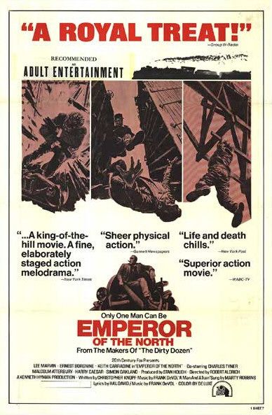 the movie poster: Emperor of the North Pole (1973) ver2
