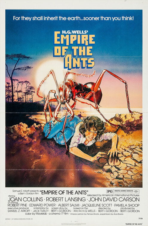 the movie poster: Empire of the Ants (1977)