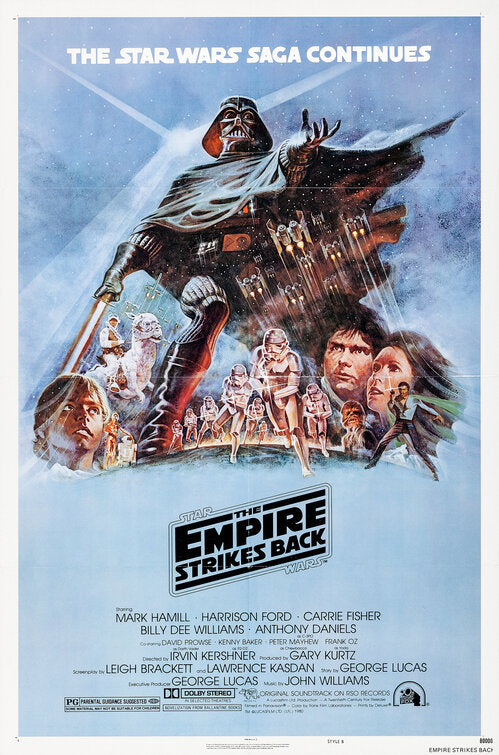 the movie poster: The Empire Strikes Back (1980) ver3