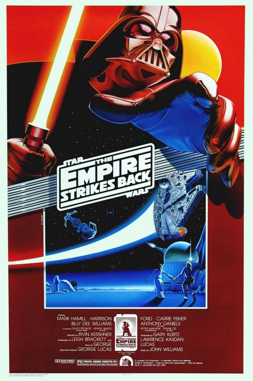 the movie poster: The Empire Strikes Back (1980) ver7