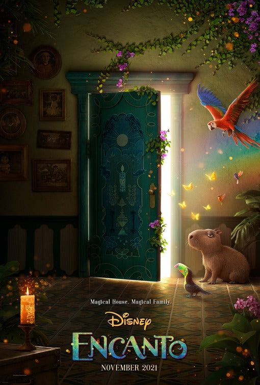 1000 piece jigsaw puzzle for the movie poster: Encanto (2021)