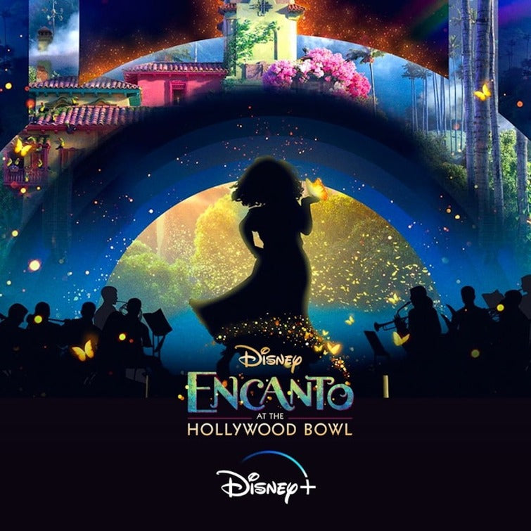 1000 piece jigsaw puzzle for tv poster: Encanto at the Hollywood Bowl
