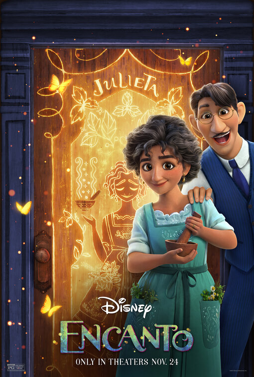 1000 piece jigsaw puzzle for the movie poster: Encanto (2021) ver10