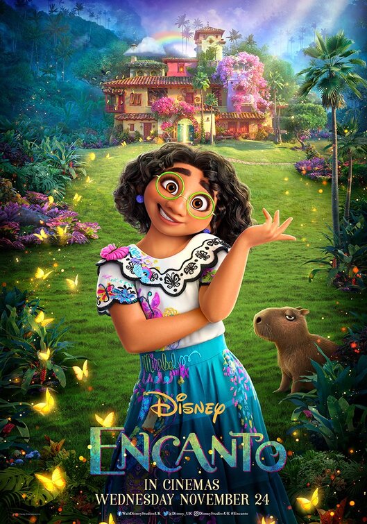 1000 piece jigsaw puzzle for the movie poster: Encanto (2021) ver17