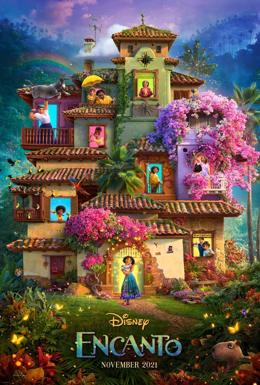 1000 piece jigsaw puzzle for the movie poster: Encanto (2021) ver2
