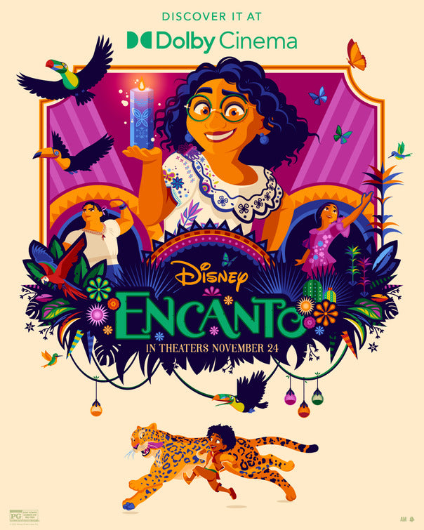 1000 piece jigsaw puzzle for the movie poster: Encanto (2021) ver21