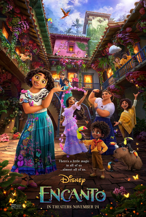 1000 piece jigsaw puzzle for the movie poster: Encanto (2021) ver3