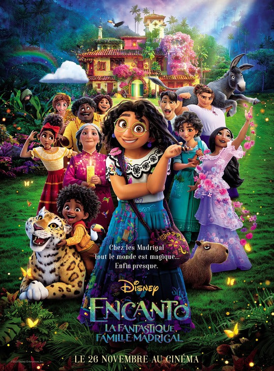 1000 piece jigsaw puzzle for the movie poster: Encanto (2021) ver4
