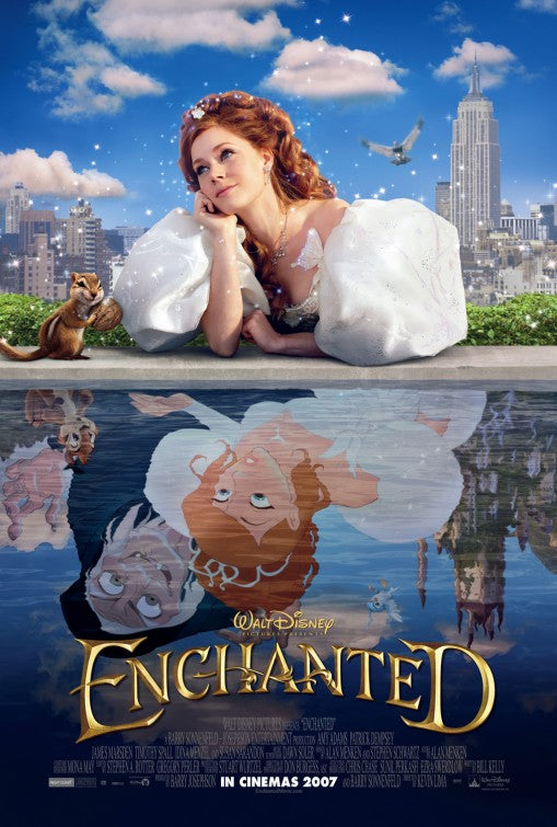 1000 piece jigsaw puzzle for the movie poster: Enchanted (2007) ver3