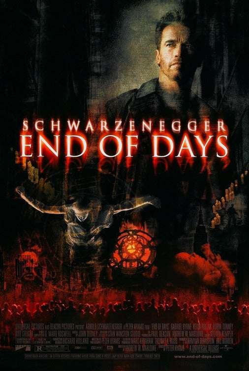 the movie poster: End of Days (1999) ver5