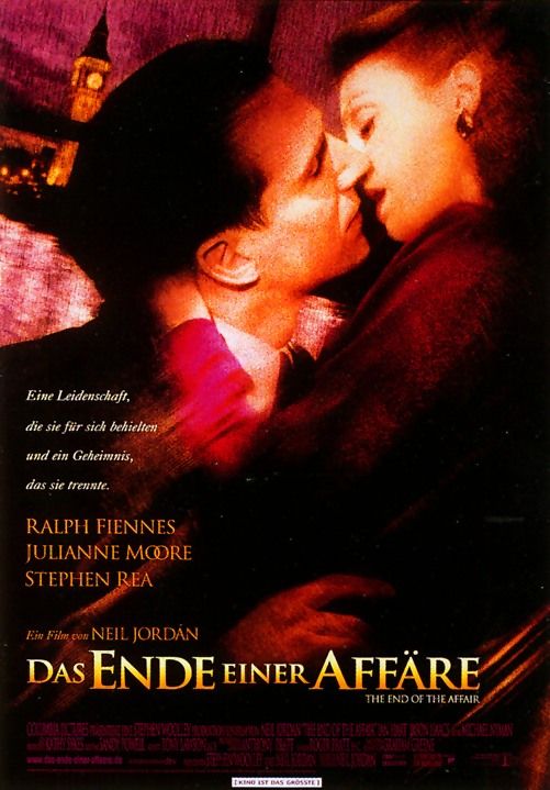 the movie poster: The End of the Affair (1999) ver2