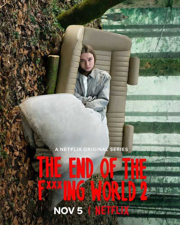 1000 piece jigsaw puzzle for tv poster: The End of the F***ing World, ver3