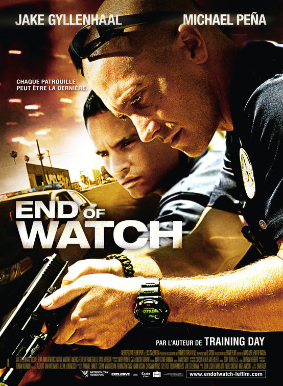 1000 piece jigsaw puzzle for the movie poster: End of Watch (2012) ver3