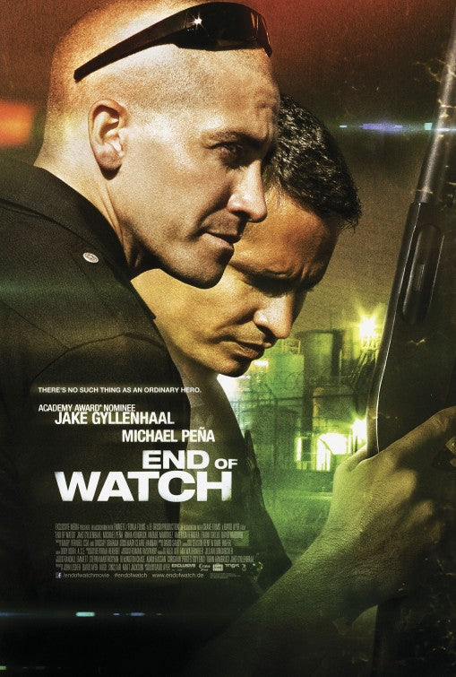 1000 piece jigsaw puzzle for the movie poster: End of Watch (2012) ver4