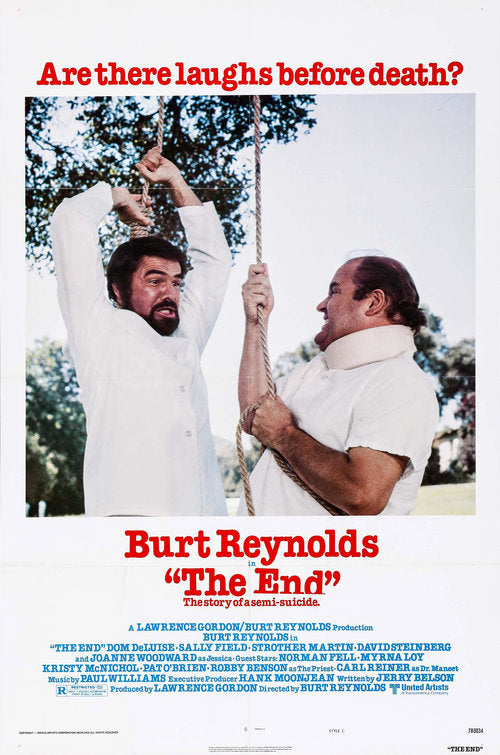 the movie poster: The End (1978) ver2
