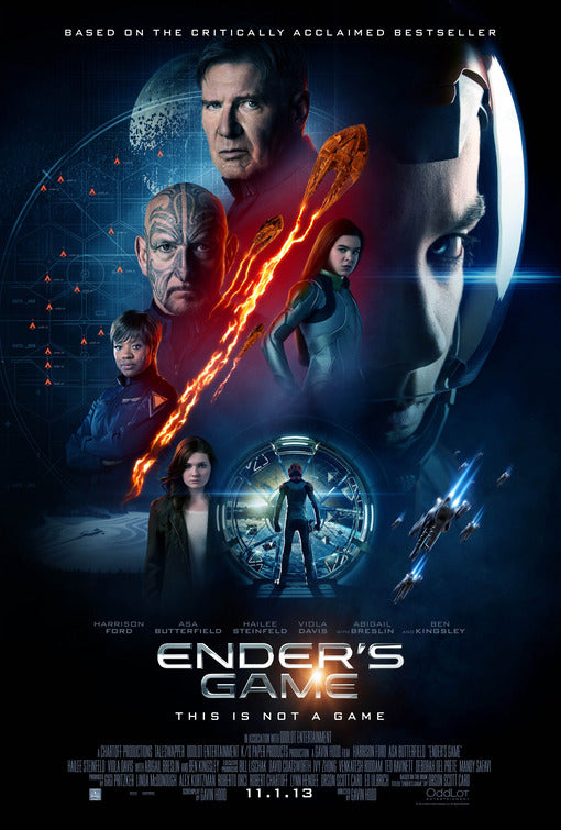 1000 piece jigsaw puzzle for the movie poster: Ender's Game (2013) ver12
