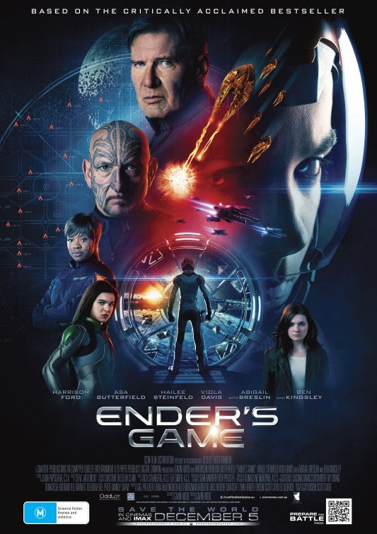 1000 piece jigsaw puzzle for the movie poster: Ender's Game (2013) ver16
