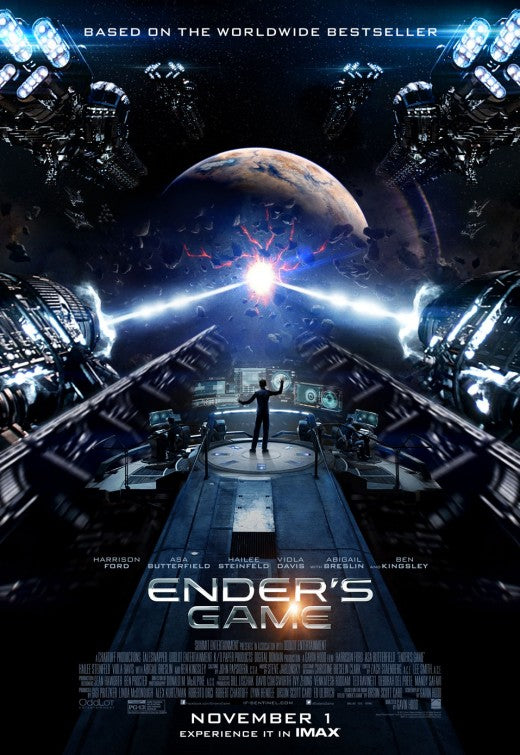 1000 piece jigsaw puzzle for the movie poster: Ender's Game (2013) ver17