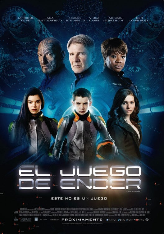 1000 piece jigsaw puzzle for the movie poster: Ender's Game (2013) ver22