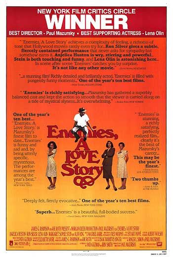 the movie poster: Enemies: A Love Story (1989)